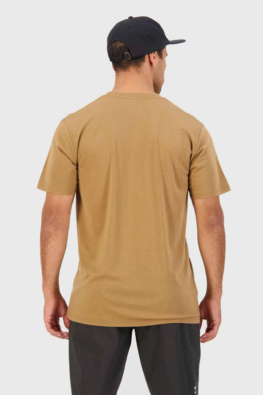 Mons Royale Icon T-Shirt - Toffee '22
