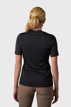 Load image into Gallery viewer, Fox Womens Ranger Tru Dri Short Sleeve Jersey - Black
