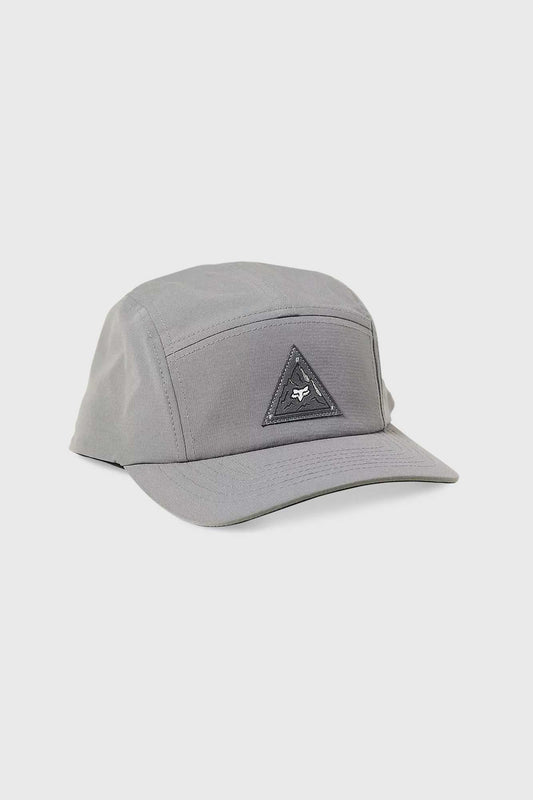 Fox Finisher 5 Panel Hat - Pewter