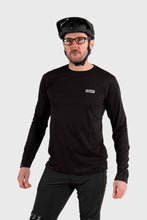 Load image into Gallery viewer, ION Long Sleeve Logo Tee - Black