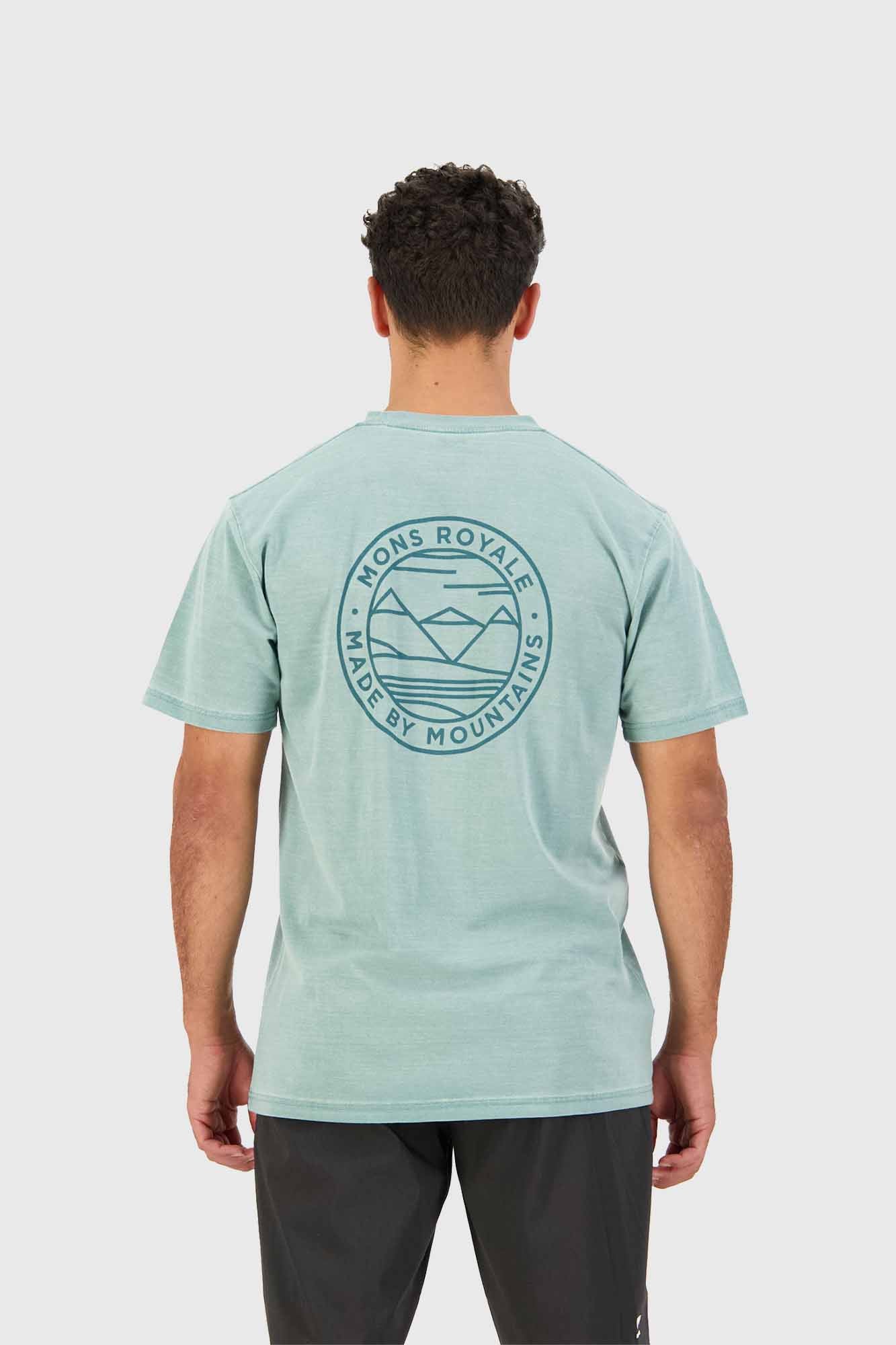 Mons Royale Icon T-Shirt Garment Dyed - Washed Sage '22 – Stif Mountain  Bikes