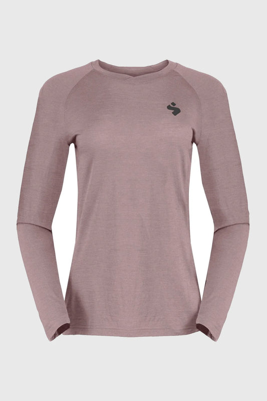 Sweet Protection Womens Hunter LS Merino Jersey - Rose