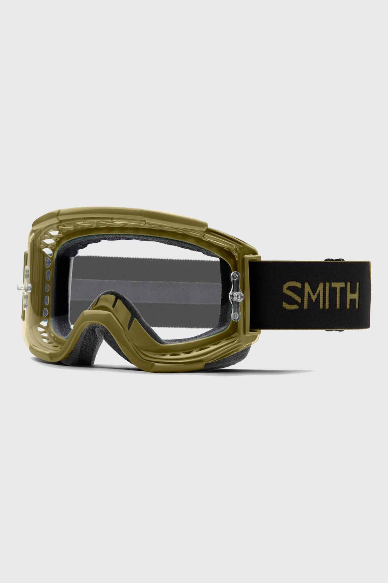 Smith Squad Goggle Clear Lens - Mystic Green