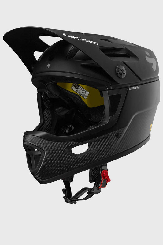 Sweet Protection Arbitrator Helmet 2020 - Matte Black/Natural Carbon