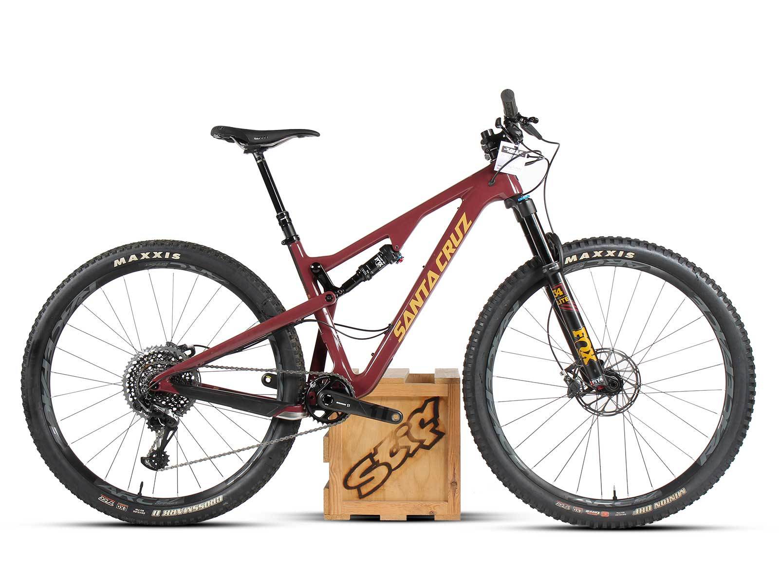 Santa Cruz Tallboy Carbon CC XO1 Kit Oxblood Medium Ex Demo