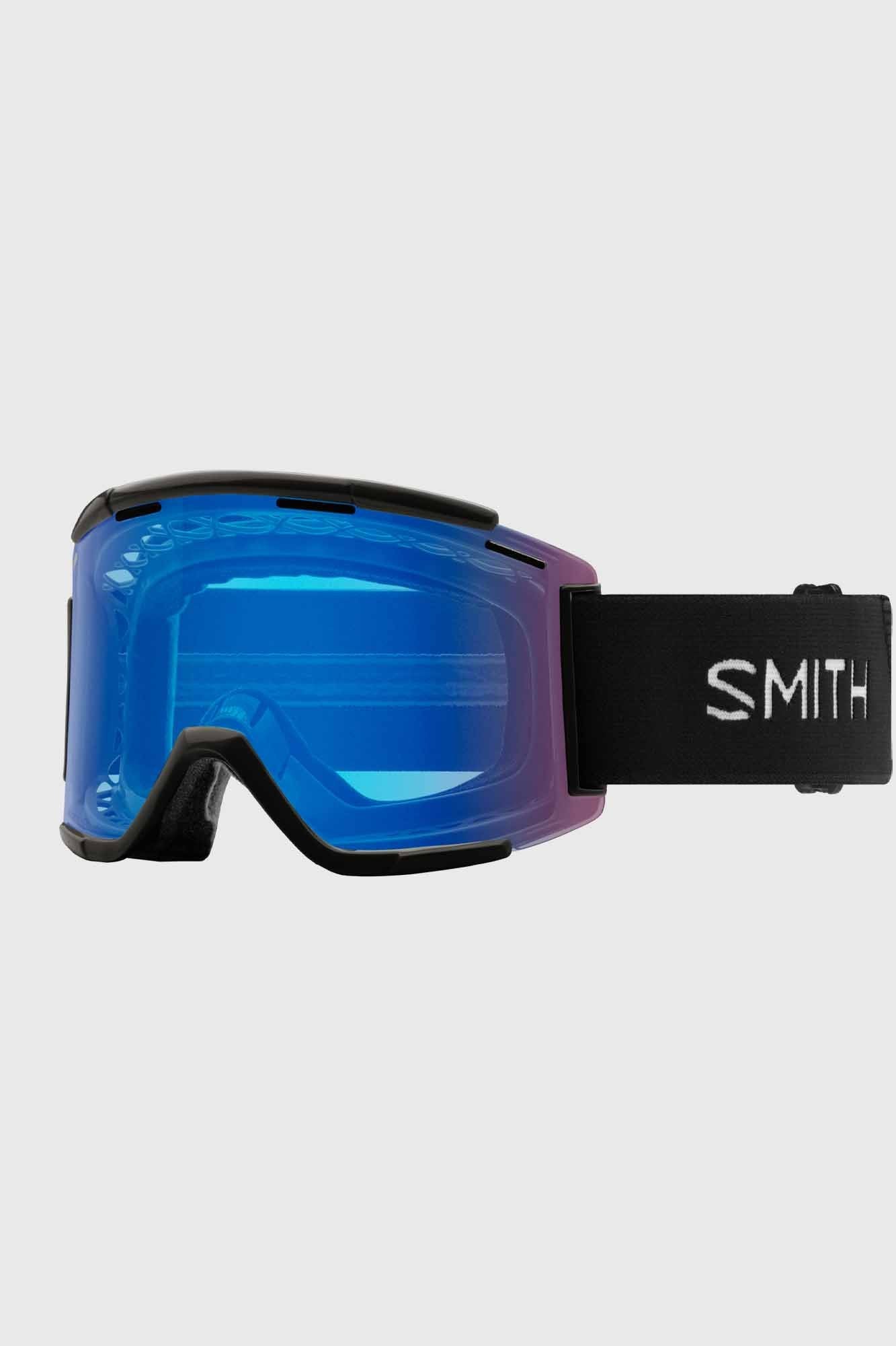 Smith Squad XL MTB Goggles Black with Chromapop Rose Contrast Lens