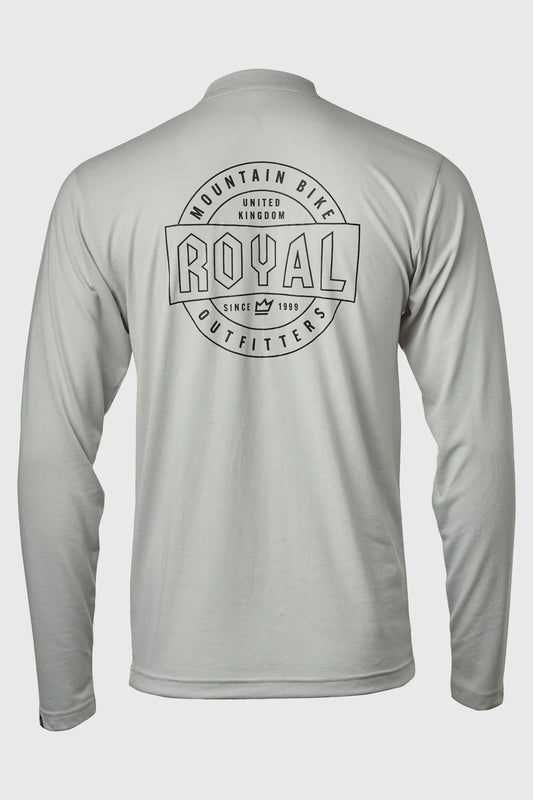 Royal Core Jersey Outfitters LS - Grey Heather